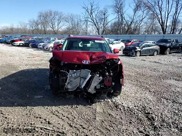 2024 Hyundai Santa Fe SEL with VIN 5NMP2DGL9RH040350, listed as a Copart auction lot 47290055 with 0 mi miles and Salvage Title. Bid and sale history available at carsss.com. Image 14.