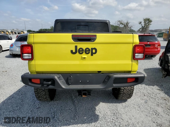 2023 Jeep Gladiator Sport S with VIN 1C6HJTAG3PL572662, listed as a Copart auction lot 53447045 with Not provided miles and Non repairable. Bid and sale history available at DreamBid. Image 6.