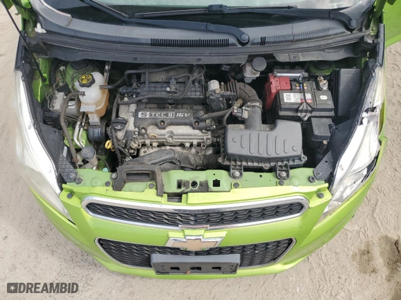 2015 Chevrolet Spark LS with VIN KL8CA6S9XFC807408, listed as a Copart auction lot 70053004 with 78,383 mi miles and Salvage Title. Bid and sale history available at carsss.com. Image 13.