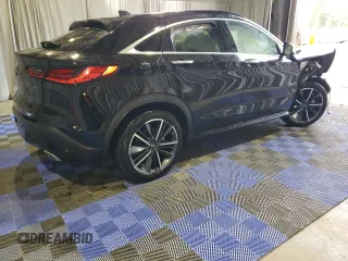 2024 Infiniti QX55 Luxe with VIN 3PCAJ5JR0RF106460, listed as a Copart auction lot 79958784 with 19,038 mi miles and Non Repairable. Bid and sale history available at DreamBid. Image 3.