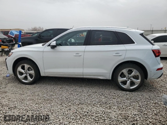 2021 Audi Q5 Prestige with VIN WA1CAAFY4M2039711, listed as a Copart auction lot 50945645 with 79,365 mi miles and Salvage Title. Bid and sale history available at carsss.com. Image 2.