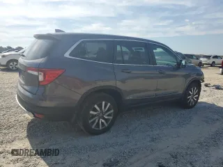 2019 Honda Pilot EX-L with VIN 5FNYF5H50KB034846, listed as a Copart auction lot 63022845 with 56,241 mi miles and Salvage title. Bid and sale history available at DreamBid. Image 3.