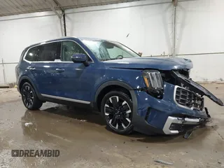 2024 Kia Telluride SX Prestige X-Pro with VIN 5XYP5DGC4RG520412, listed as a IAAI auction lot 41412662 with 5,683 mi miles and . Bid and sale history available at DreamBid. Image 1.