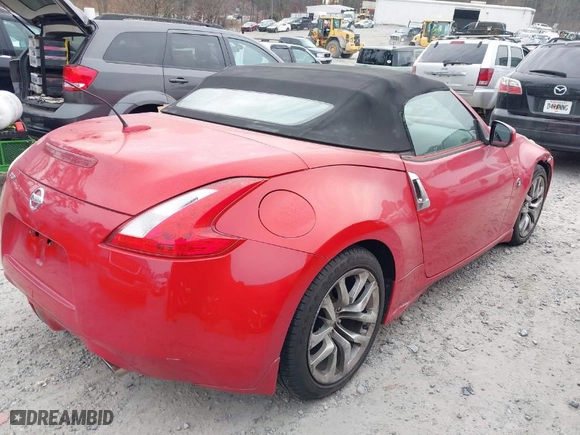 2010 Nissan 370Z Touring with VIN JN1AZ4FH8AM302891, listed as a IAAI auction lot 41384656 with 148,833 mi miles. Bid and sale history available at carsss.com. Image 4.