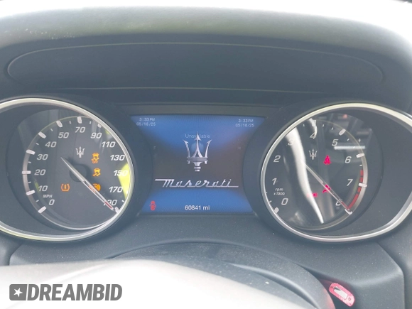 2020 Maserati Levante S with VIN ZN661YUS3LX353537, listed as a IAAI auction lot 42244904 with 60,841 mi miles and . Bid and sale history available at DreamBid. Image 7.