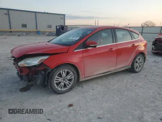 2012 Ford Focus SEL with VIN 1FAHP3M20CL313554, listed as a Copart auction lot 41997175 with 137,910 mi miles and Salvage Title. Bid and sale history available at carsss.com. Image 1.