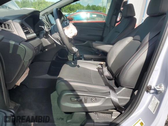 2023 Honda Odyssey Sport with VIN 5FNRL6H72PB074843, listed as a Copart auction lot 51390275 with 25,597 mi miles and Salvage Title. Bid and sale history available at carsss.com. Image 7.