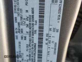 2024 Ford Ranger XLT с VIN 1FTER4HH3RLE42862, выставлен на аукционе Copart как лот 50974045 с пробегом 1 760 миль миль и Списание • Salvage title. История ставок и продаж доступна на DreamBid. Изображение 13.