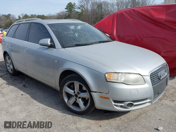 2007 Audi A4 z VIN WAUKH98EX7A010459, wystawiony jako IAAI lot #41450309 z przebiegiem 177 860 mil mil oraz . Historia ofert i sprzedaży dostępna na DreamBid. Obrazek 1.