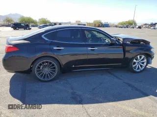 2012 Infiniti M37 with VIN JN1BY1AP6CM330079, listed as a Copart auction lot 77770814 with 117,479 mi miles and Salvage Title. Bid and sale history available at carsss.com. Image 3.