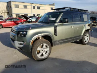 2022 Land Rover Defender SE z VIN SALEP7RU6N2095393, wystawiony jako Copart lot #87873935 z przebiegiem 43 015 mil mil oraz Szkoda całkowita • Salvage title. Historia ofert i sprzedaży dostępna na DreamBid. Obrazek 1.