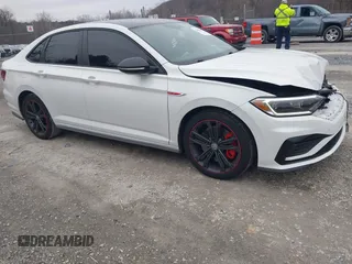 2019 Volkswagen Jetta GLI S with VIN 3VW6T7BU5KM161306, listed as a IAAI auction lot 41495661 with 55,000 mi miles and . Bid and sale history available at DreamBid. Image 1.