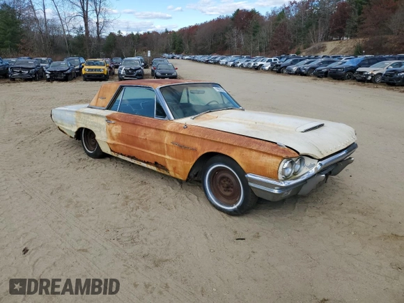 1964 Ford Thunderbird with VIN 4Y83Z162993, listed as a Copart auction lot 79625524 with 173,552 mi miles and Non Repairable. Bid and sale history available at DreamBid. Image 4.