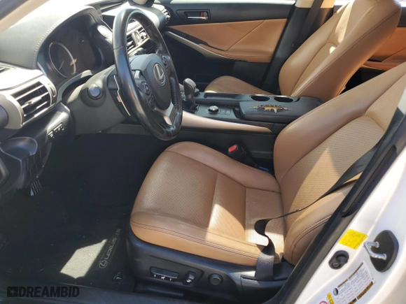 2016 Lexus IS 300 with VIN JTHCM1D24G5014868, listed as a Copart auction lot 70637174 with 98,398 mi miles and Salvage Title. Bid and sale history available at carsss.com. Image 7.