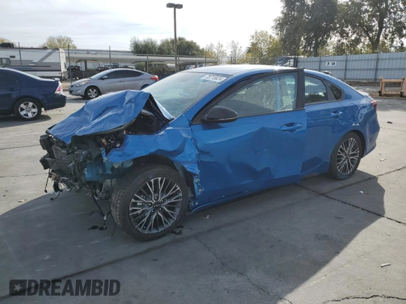 2024 Kia Forte GT-Line with VIN 3KPF54AD3RE727772, listed as a Copart auction lot 78715624 with 0 mi miles and Salvage Title. Bid and sale history available at carsss.com. Image 1.
