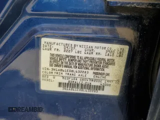 2008 Nissan Sentra 2.0 z VIN 3N1AB61E08L632283, wystawiony jako Copart lot #52636135 z przebiegiem 250 831 mil mil oraz Szkoda całkowita • Salvage title. Historia ofert i sprzedaży dostępna na DreamBid. Obrazek 12.