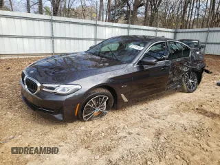 2023 BMW 5 Series 530e with VIN WBA13AG05PCM94563, listed as a Copart auction lot 87515145 with Not provided miles and Salvage title. Bid and sale history available at DreamBid. Image 1.