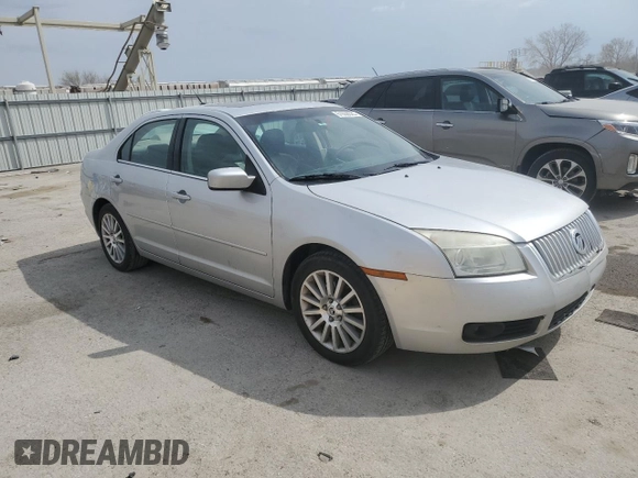 2009 Mercury Milan Premier with VIN 3MEHM08179R622756, listed as a Copart auction lot 51008525 with 155,309 mi miles and Salvage title. Bid and sale history available at DreamBid. Image 4.