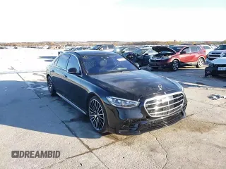 2022 Mercedes-Benz S 580 with VIN W1K6G7GB2NA122680, listed as a Copart auction lot 66226862 with 7,547 mi miles and . Bid and sale history available at DreamBid. Image 14.