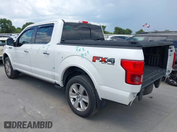2018 Ford F-150 XL z VIN 1FTEW1EGXJFC60887, wystawiony jako IAAI lot #42667701 z przebiegiem 132 611 mil mil oraz . Historia ofert i sprzedaży dostępna na DreamBid. Obrazek 3.