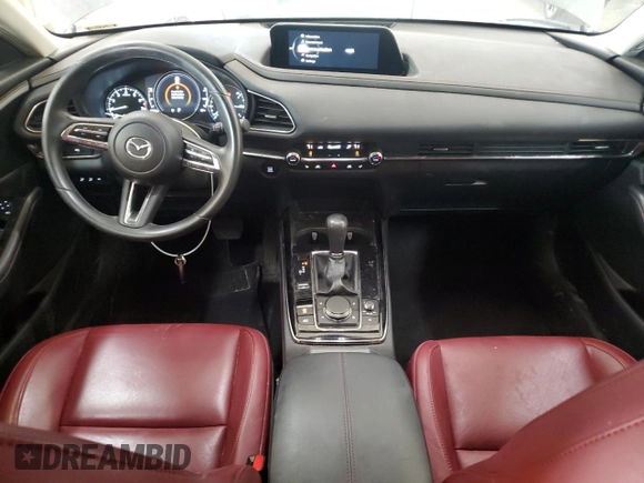 2023 Mazda CX-30 S Preferred with VIN 3MVDMBCM0PM575057, listed as a Copart auction lot 63506665 with 47,556 mi miles and Salvage title. Bid and sale history available at DreamBid. Image 8.