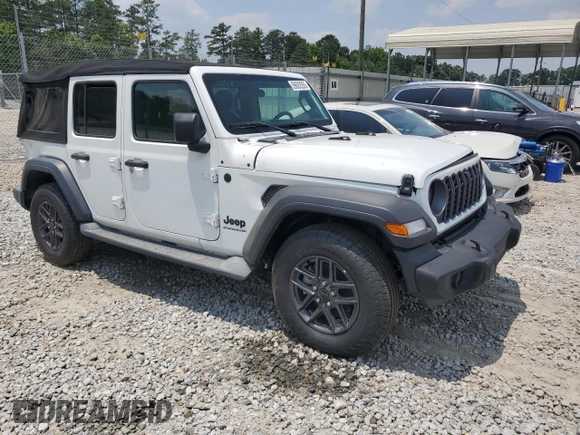 2018 Jeep Wrangler Unlimited Sport S z VIN 1C4HJXDG8JW165597, wystawiony jako Copart lot #59629255 z przebiegiem 73 305 mil mil oraz Szkoda całkowita • Salvage title. Historia ofert i sprzedaży dostępna na DreamBid. Obrazek 4.