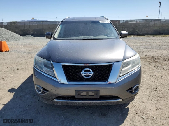 2016 Nissan Pathfinder S with VIN 5N1AR2MNXGC671191, listed as a Copart auction lot 49504475 with 113184 miles and Salvage Title. Bid and sale history available at carsss.com. Image 5.