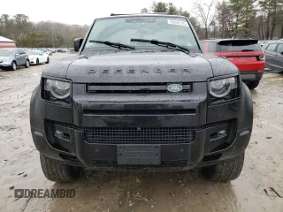 2023 Land Rover Defender X with VIN SALEXEEU8P2111784, listed as a Copart auction lot 49658795 with 25,844 mi miles and Salvage title. Bid and sale history available at DreamBid. Image 5.