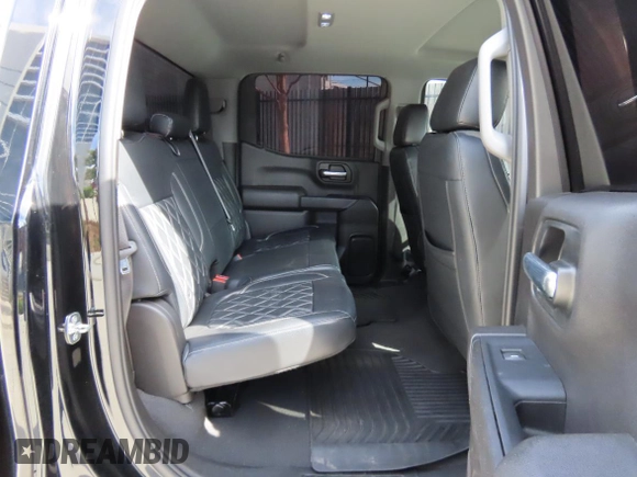 2022 Chevrolet Silverado 1500 Custom with VIN 3GCPABEKXNG501062, listed as a Copart auction lot 53726675 with 37,880 mi miles and Salvage Title. Bid and sale history available at DreamBid. Image 6.