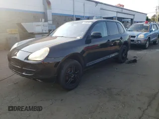 2005 Porsche Cayenne with VIN WP1AA29P55LA22920, listed as a Copart auction lot 71300284 with 0 mi miles and Salvage Title. Bid and sale history available at carsss.com. Image 1.