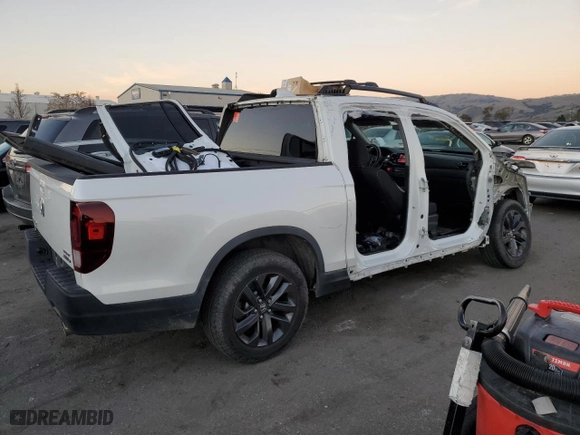 2021 Honda Ridgeline Sport with VIN 5FPYK3F13MB000426, listed as a Copart auction lot 88468325 with 16,513 mi miles and Salvage Title. Bid and sale history available at carsss.com. Image 3.