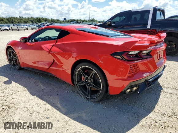 2020 Chevrolet Corvette 3LT with VIN 1G1Y82D49L5116656, listed as a Copart auction lot 74522944 with 0 mi miles and Salvage Title. Bid and sale history available at carsss.com. Image 2.
