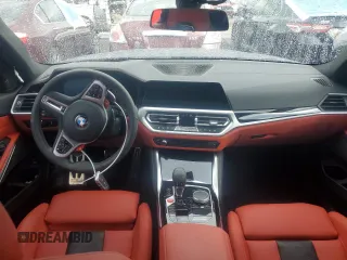 2022 BMW M3 Competition xDrive z VIN WBS43AY05NFN14913, wystawiony jako Copart lot #40401433 z przebiegiem Nie podano mil oraz . Historia ofert i sprzedaży dostępna na DreamBid. Obrazek 8.