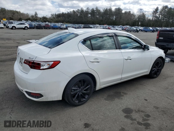 2018 Acura ILX with VIN 19UDE2F30JA002036, listed as a Copart auction lot 46244065 with 76,610 mi miles and Salvage title. Bid and sale history available at DreamBid. Image 3.