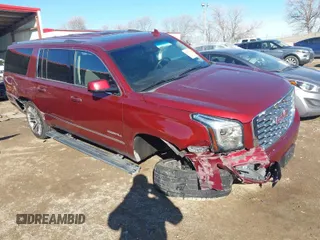 2018 GMC Yukon XL Denali with VIN 1GKS2HKJ3JR372473, listed as a IAAI auction lot 41637623 with 130,295 mi miles. Bid and sale history available at carsss.com. Image 1.