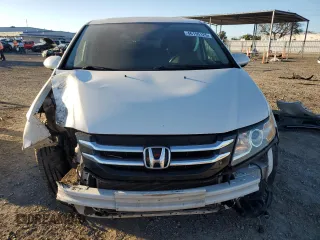 2016 Honda Odyssey Touring Elite with VIN 5FNRL5H93GB045542, listed as a Copart auction lot 46195125 with 157,897 mi miles and Salvage title. Bid and sale history available at DreamBid. Image 5.
