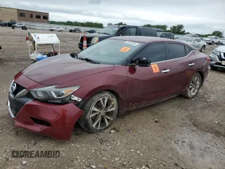 2018 Nissan Maxima S with VIN 1N4AA6AP2JC372008, listed as a Copart auction lot 56961805 with 122,400 mi miles and Salvage title. Bid and sale history available at DreamBid. Image 1.
