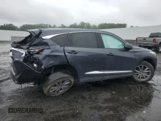 2021 Acura RDX Technology with VIN 5J8TC2H54ML046131, listed as a Copart auction lot 62648345 with 8,362 mi miles and Salvage title. Bid and sale history available at DreamBid. Image 3.
