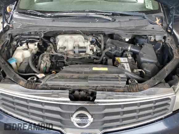 2008 Nissan Quest SL with VIN 5N1BV28U48N105373, listed as a Copart auction lot 84590254 with 162,938 mi miles and Clean Title. Bid and sale history available at carsss.com. Image 12.