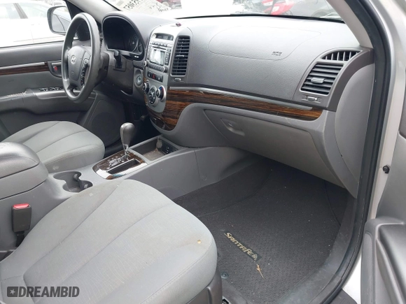 2012 Hyundai Santa Fe GLS with VIN 5XYZG3AB3CG124427, listed as a IAAI auction lot 41953057 with 156,413 mi miles. Bid and sale history available at carsss.com. Image 5.
