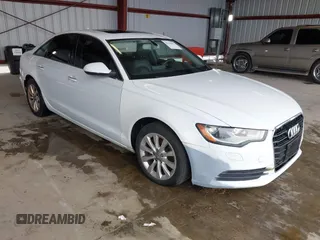 2014 Audi A6 2.0T Premium with VIN WAUCFAFC4EN083734, listed as a IAAI auction lot 41620442 with 116,508 mi miles. Bid and sale history available at carsss.com. Image 1.