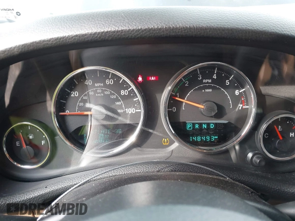 2016 Jeep Wrangler Unlimited 75th Anniversary with VIN 1C4BJWEG1GL221873, listed as a IAAI auction lot 41635788 with 148,493 mi miles. Bid and sale history available at carsss.com. Image 7.