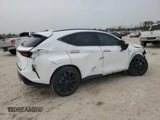 2024 Lexus NX with VIN 2T2KGCEZ9RC048768, listed as a Copart auction lot 47937985 with 24,318 mi miles and Salvage Title. Bid and sale history available at carsss.com. Image 3.
