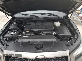 2021 Infiniti QX80 LUXE with VIN JN8AZ2AF6M9715895, listed as a Copart auction lot 72437294 with 42,582 mi miles and Salvage Title. Bid and sale history available at carsss.com. Image 12.