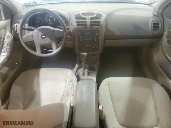 2005 Chevrolet Malibu with VIN 1G1ZS52F55F221400, listed as a Copart auction lot 53202695 with 97,447 mi miles and Salvage Title. Bid and sale history available at carsss.com. Image 8.