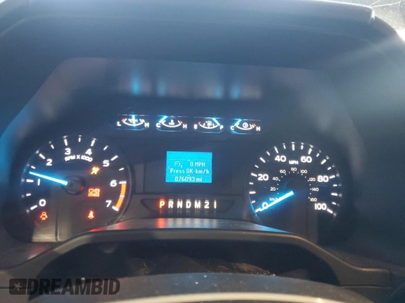 2017 Ford F-250 XLT with VIN 1FTBF2B60HEB82463, listed as a Copart auction lot 53782655 with 76,093 mi miles and Salvage title. Bid and sale history available at DreamBid. Image 9.