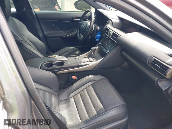 2017 Lexus IS 200t with VIN JTHBA1D25H5039302, listed as a IAAI auction lot 42059497 with 142,695 mi miles and . Bid and sale history available at DreamBid. Image 5.