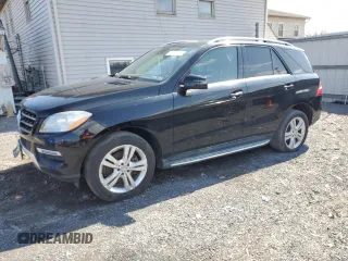 2015 Mercedes-Benz M with VIN 4JGDA5HB0FA469587, listed as a Copart auction lot 51431675 with 179,493 mi miles and Clean Title. Bid and sale history available at carsss.com. Image 1.