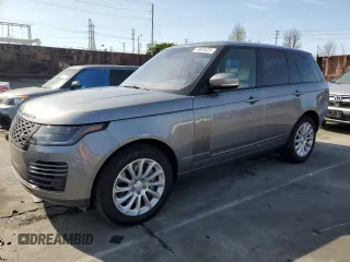 2021 Land Rover Range Rover z VIN SALGS4RY0MA437160, wystawiony jako Copart lot #49824225 z przebiegiem 44 023 mil mil oraz Szkoda całkowita • Salvage title. Historia ofert i sprzedaży dostępna na DreamBid. Obrazek 1.