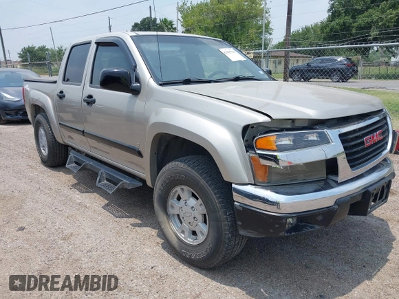 2007 GMC Canyon SLE2 z VIN 1GTDT13E178250154, wystawiony jako IAAI lot #42305794 z przebiegiem 106 818 mil mil oraz . Historia ofert i sprzedaży dostępna na DreamBid. Obrazek 1.